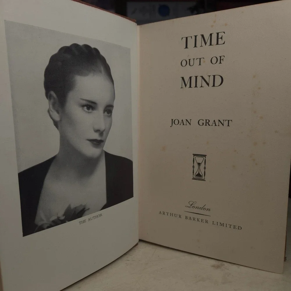 Vintage Book Time Out of Mind by Joan Grant 1956